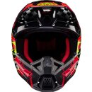 Alpinestars S-M5 Rash Crosshelm 22.06 dunkelgrau rot