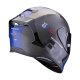 Scorpion Exo-R1 Evo Carbon Air MG Helm mattschwarz blau