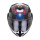 Scorpion Exo-Tech Evo Carbon Rover Klapphelm schwarz rot blau