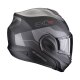 Scorpion Exo-Tech Evo Pro Commuta Klapphelm mattschwarz silber