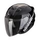 Scorpion Exo-230 QR Motorrad Jethelm schwarz silber