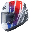 Arai RX-7V Evo Blade Integralhelm neonrot blau violett