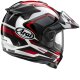 Arai Tour-X5 Discovery Endurohelm rot weiß schwarz