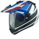 Arai Tour-X5 Africa Twin Honda Endurohelm blau rot weiß