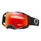 Oakley Airbrake® MX Core Tuff Blocks schwarz Crossbrille Prizm rot verspiegelt