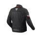 Revit Tornado 4 H2O Motorrad-Jacke Textil schwarz grau