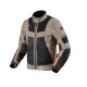 Revit Tornado 4 H2O Motorrad-Jacke Textil sand schwarz