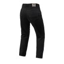 Revit Violet Damen Boyfriend Fit Motorrad-Jeans schwarz