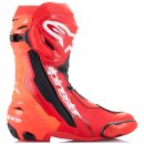 Alpinestars Supertech R Stiefel rot neonrot