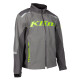 Klim Enduro S4 Regen-Jacke grau Electrik Gecko neongrün