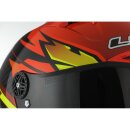 LS2 FF805 Thunder GP Aero Fire Carbon-Helm rot schwarz