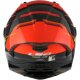 LS2 FF805 Thunder GP Aero Fire Carbon-Helm rot schwarz