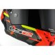 LS2 FF805 Thunder GP Aero Fire Carbon-Helm rot schwarz