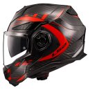 LS2 FF901 Advant X Future Carbon-Klapphelm Carbon rot