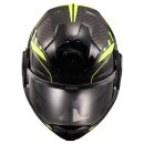 LS2 FF901 Advant X Future Carbon-Klapphelm Carbon neongelb