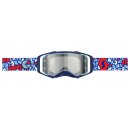 Scott Prospect Ethika blau rot Crossbrille silber...