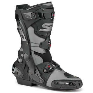 Sidi Rex Motorrad-Stiefel Racing schwarz grau