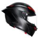 AGV Pista GP RR Intrepido Carbon-Helm mattschwarz rot