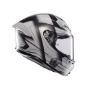 AGV K6 S Ultrasonic Integral-Helm mattschwarz grau