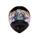 AGV K1 S Bezzecchi 2023 Helm Replica gelb violett