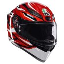 AGV K1 S Lion Integral-Helm schwarz rot weiß