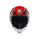 AGV K1 S Lion Integral-Helm schwarz rot weiß