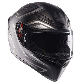 AGV K1 S Sling Integral-Helm mattschwarz grau