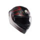 AGV K1 S Sling Integral-Helm mattschwarz rot