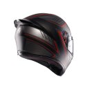 AGV K1 S Sling Integral-Helm mattschwarz rot