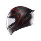 AGV K1 S Sling Integral-Helm mattschwarz rot