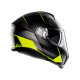 AGV Tourmodular Perception Klapphelm mattschwarz neongelb