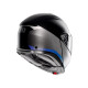 AGV Tourmodular Stray Klapphelm mattschwarz grau blau