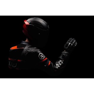Knox Handroid MK5 Motorrad Handschuh Leder Spatzunder