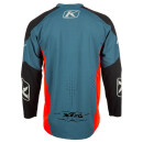 Klim XC Pro Motocross-Hemd Redrock rot Petrol blau