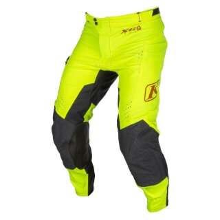 Klim XC Pro Motocross-Hose Hi-Vis neongelb schwarz