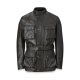 Belstaff Trialmaster Wax-Cotton Motorrad-Jacke schwarz