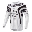 Alpinestars Racer Hana Motocross Hemd weiß schwarz