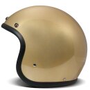 DMD Retro Motorrad Jet-Helm Uni Gold