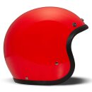 DMD Retro Motorrad Jet-Helm Uni Red rot