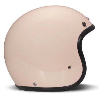 DMD Retro Motorrad Jet-Helm Uni Cipria rosa