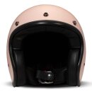 DMD Retro Motorrad Jet-Helm Uni Cipria rosa