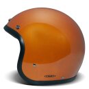 DMD Retro Motorrad Jet-Helm Uni Rame bronze