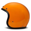 DMD Retro Motorrad Jet-Helm Uni Orange