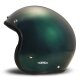 DMD Retro Deep Motorrad Jet-Helm Green grün