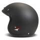 DMD Retro ITA Motorrad Jet-Helm Black mattschwarz