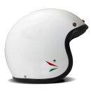 DMD Retro ITA Motorrad Jet-Helm White weiß