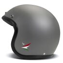 DMD Retro ITA Motorrad Jet-Helm Grey matt grau