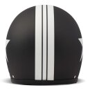 DMD Retro Star Jet-Helm Black schwarz weiß