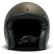 DMD Retro Glitter Motorrad Jet-Helm Bronze