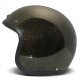 DMD Retro Glitter Motorrad Jet-Helm Bronze